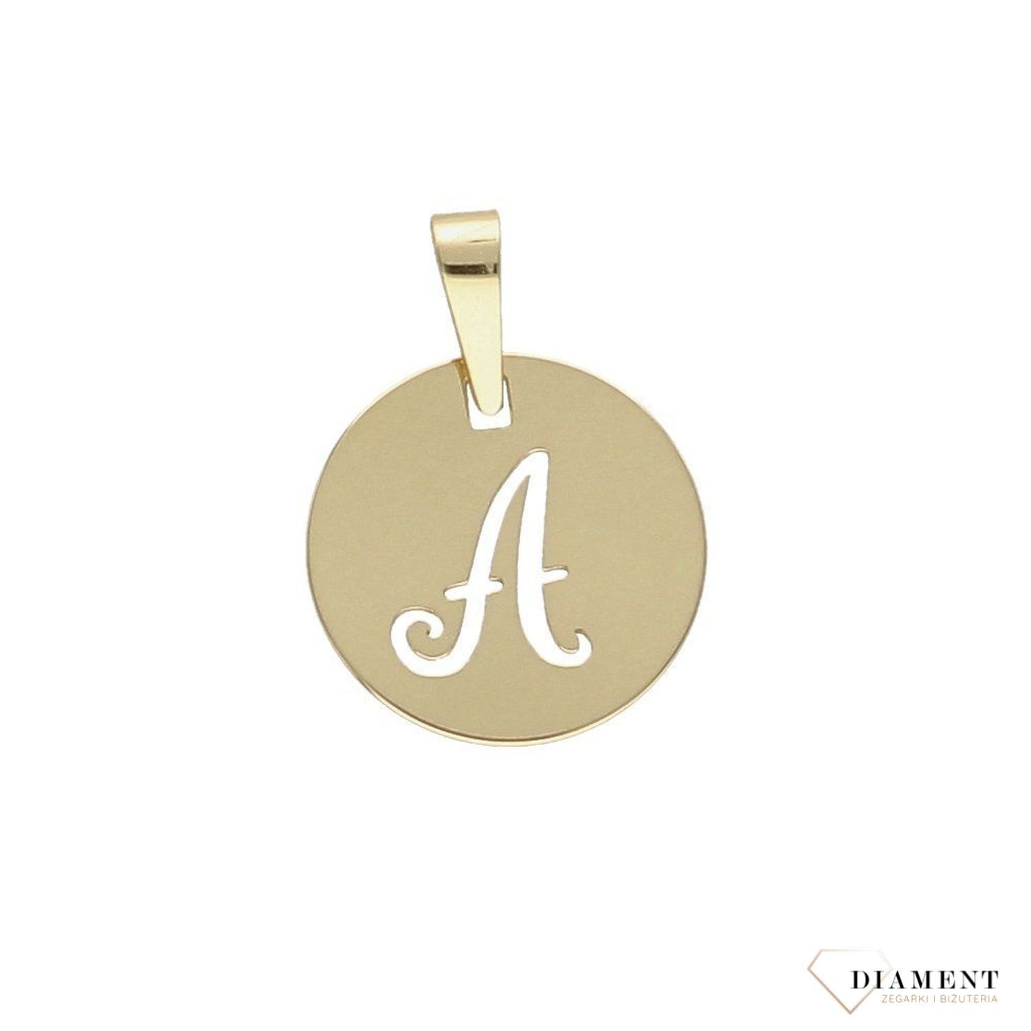 Zawieszka okrągła z wyciętą literką A.jpg